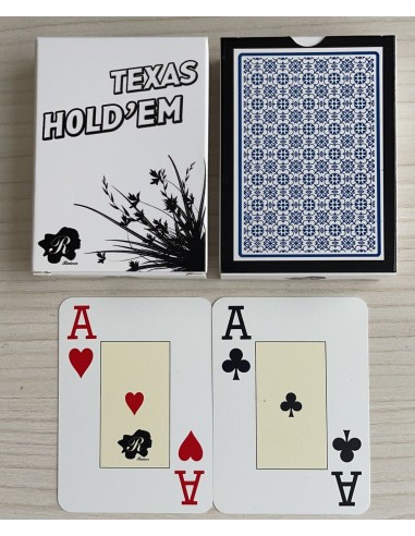 CARTE DA GIOCO RAINER TEXAS HOLD'EM 100% PLASTICA