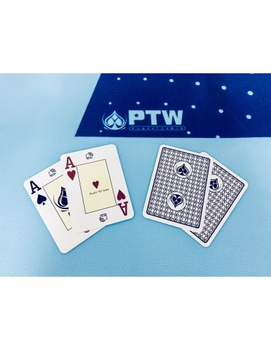 CARTE DA GIOCO PTW RFID IN 100% PVC - FINAL TABLE