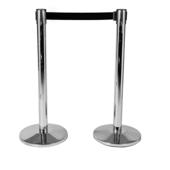 COLONNINA SILVER CON NASTRO