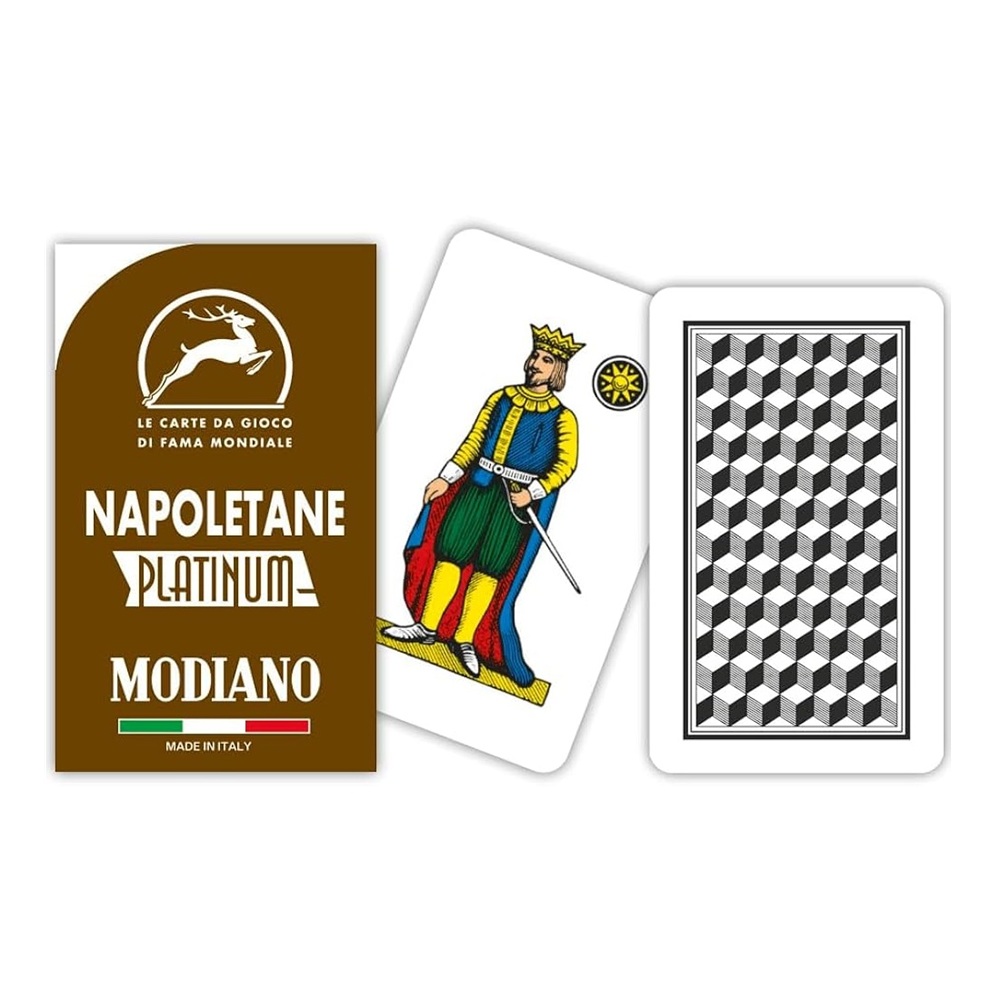 MODIANO NAPOLETANE PLATINUM IN PLASTICA 100%