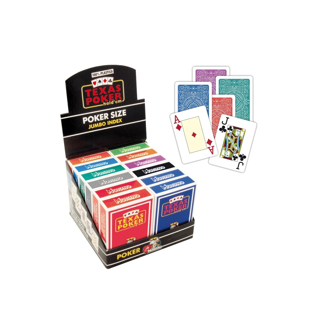 MODIANO TEXAS HOLD'EM 100% PVC