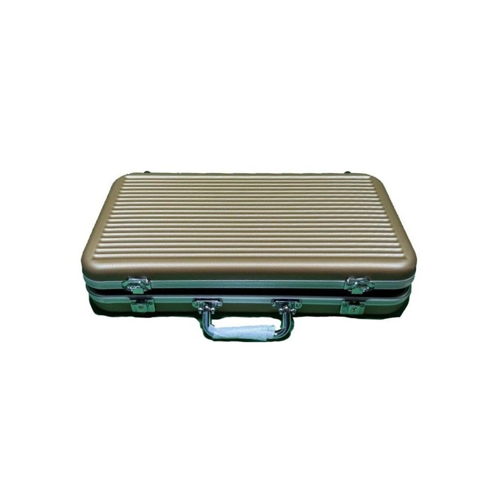 VALIGIA DA 500 CHIPS IN ALLUMINIO GOLD